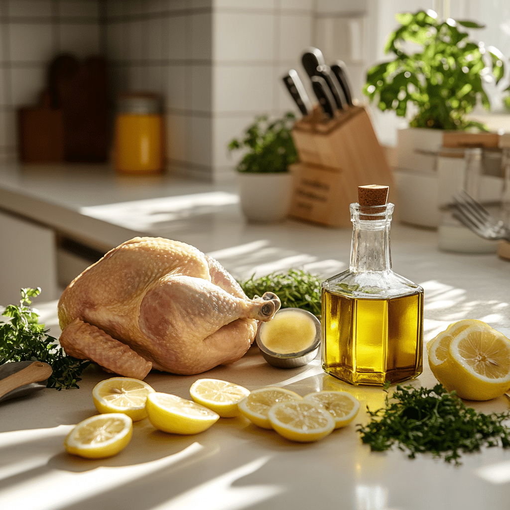 Oven Roasted Whole Chicken