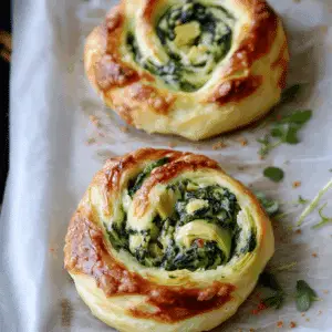 Spinach Artichoke Swirls