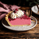 Cranberry Custard Pie