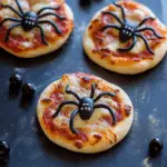 Mini Spider Pizzas