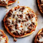Open-Faced Pizza Burgers