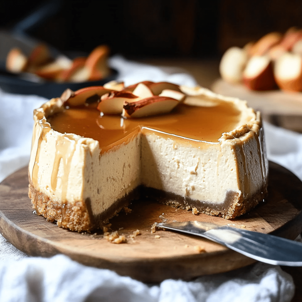 Apple Cider Cheesecake