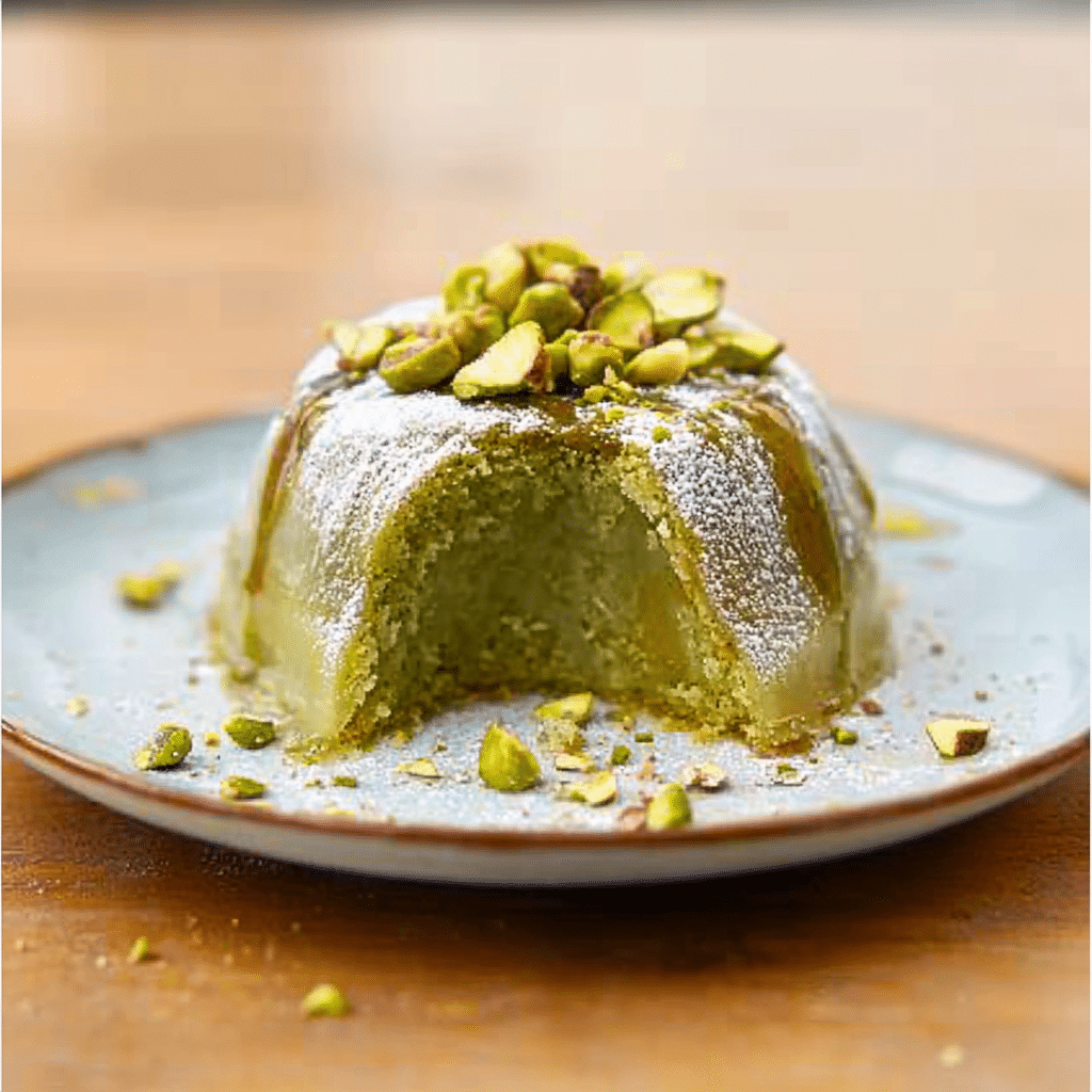 Pistachio Lava Cake