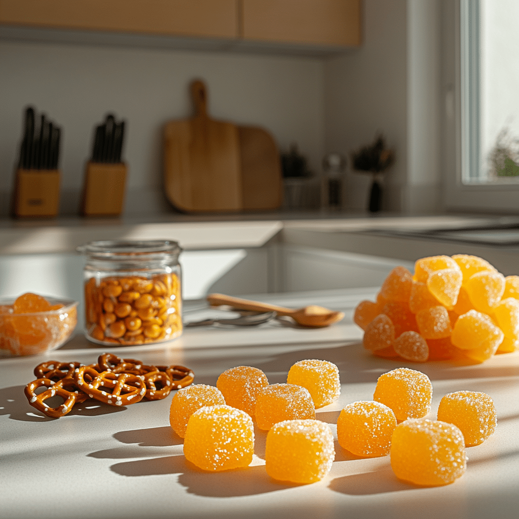Mini Pretzel Pumpkins