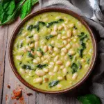 White Bean Pesto Soup