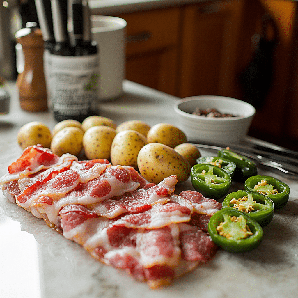 Jalapeño Popper Smashed Potatoes