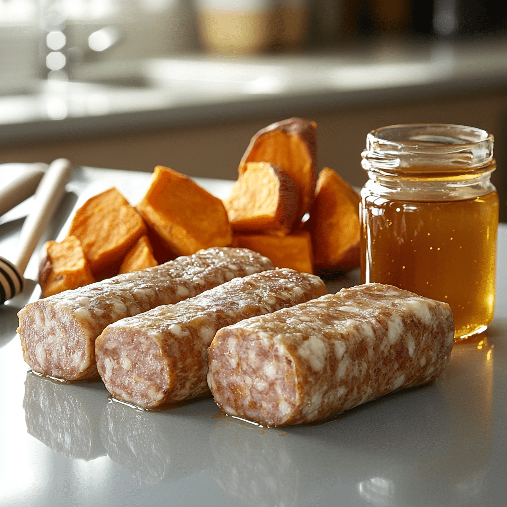 Sausage and Sweet Potatoes