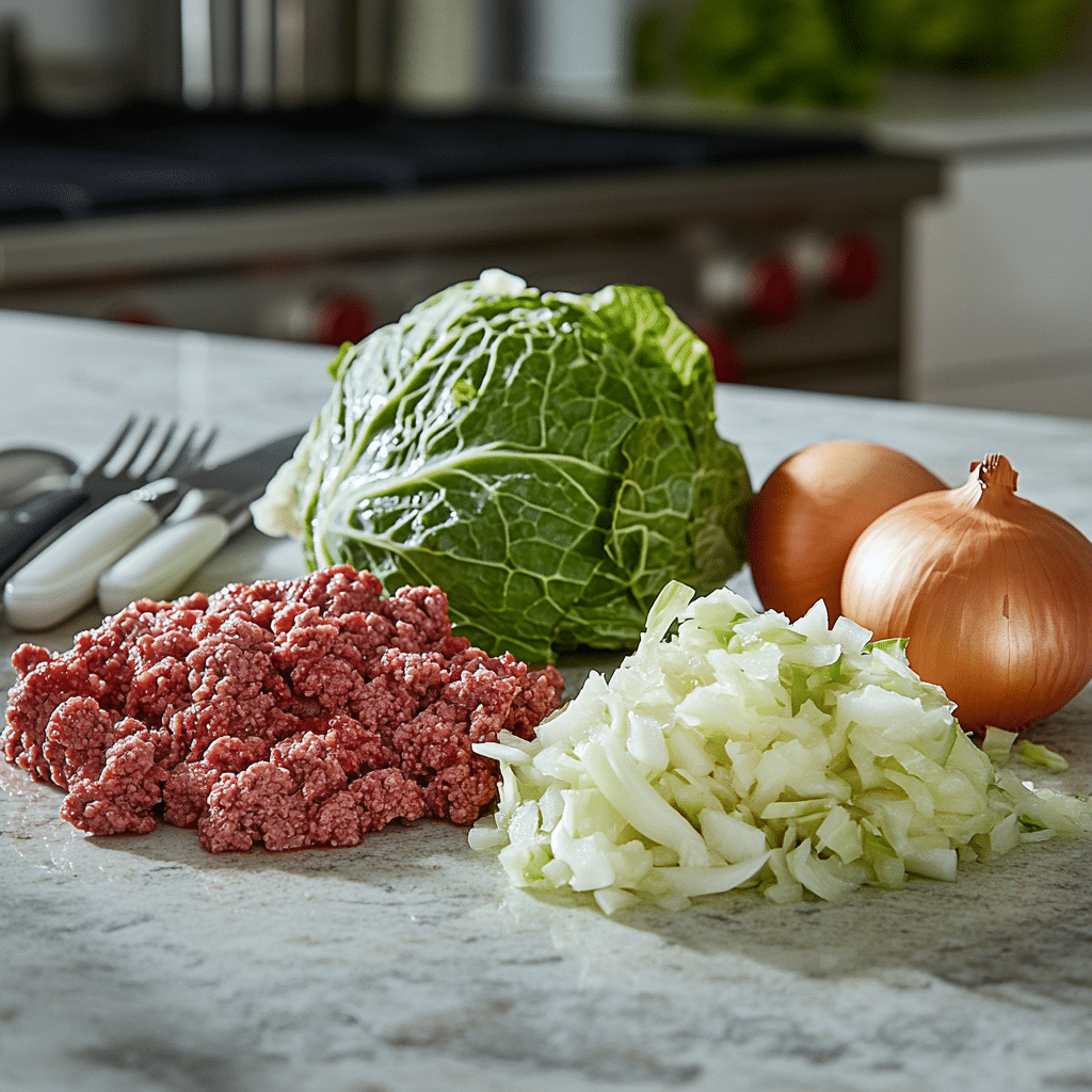 Slow Cooker Unstuffed Cabbage Rolls