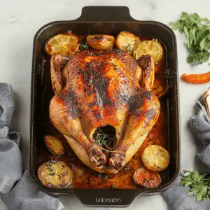 Oven Roasted Whole Chicken