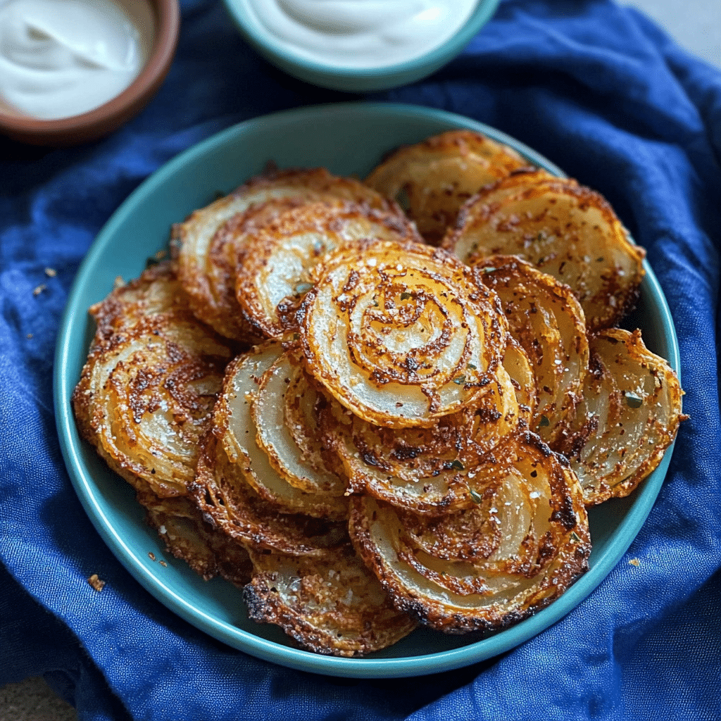 2 ingredient onion ring chips