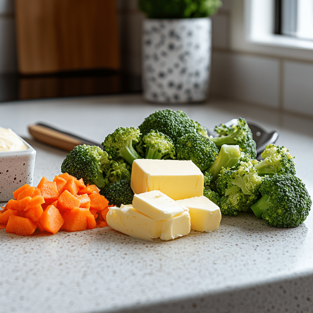 High Protein Broccoli Cheddar Soup