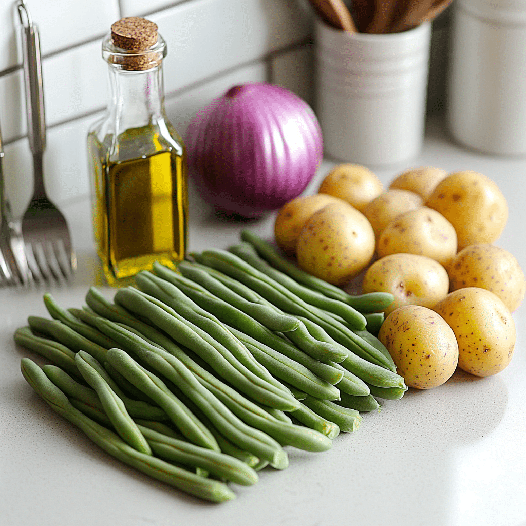 String Bean and Potato Salad