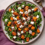 Sweet Potato Goat Cheese Salad
