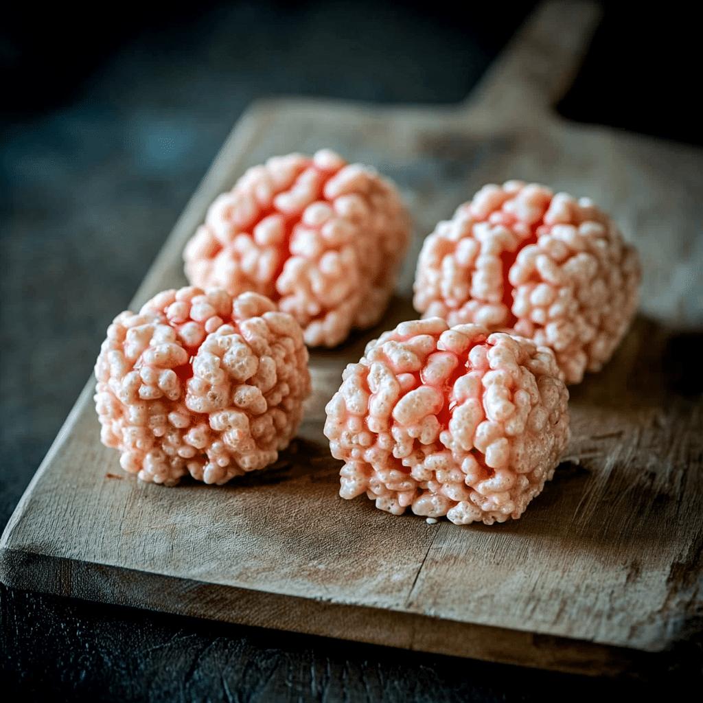 Rice Krispies Treat Marshmallow Brains