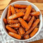 Maple Brown Sugar Glazed Carrots