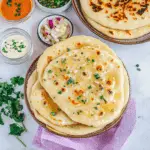 Garlic naan bread air fryer