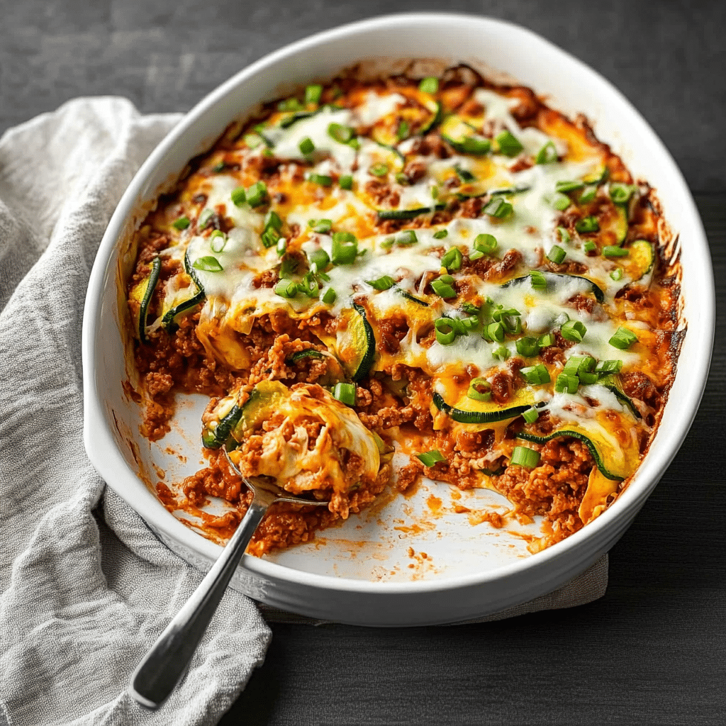Zucchini Pizza Casserole