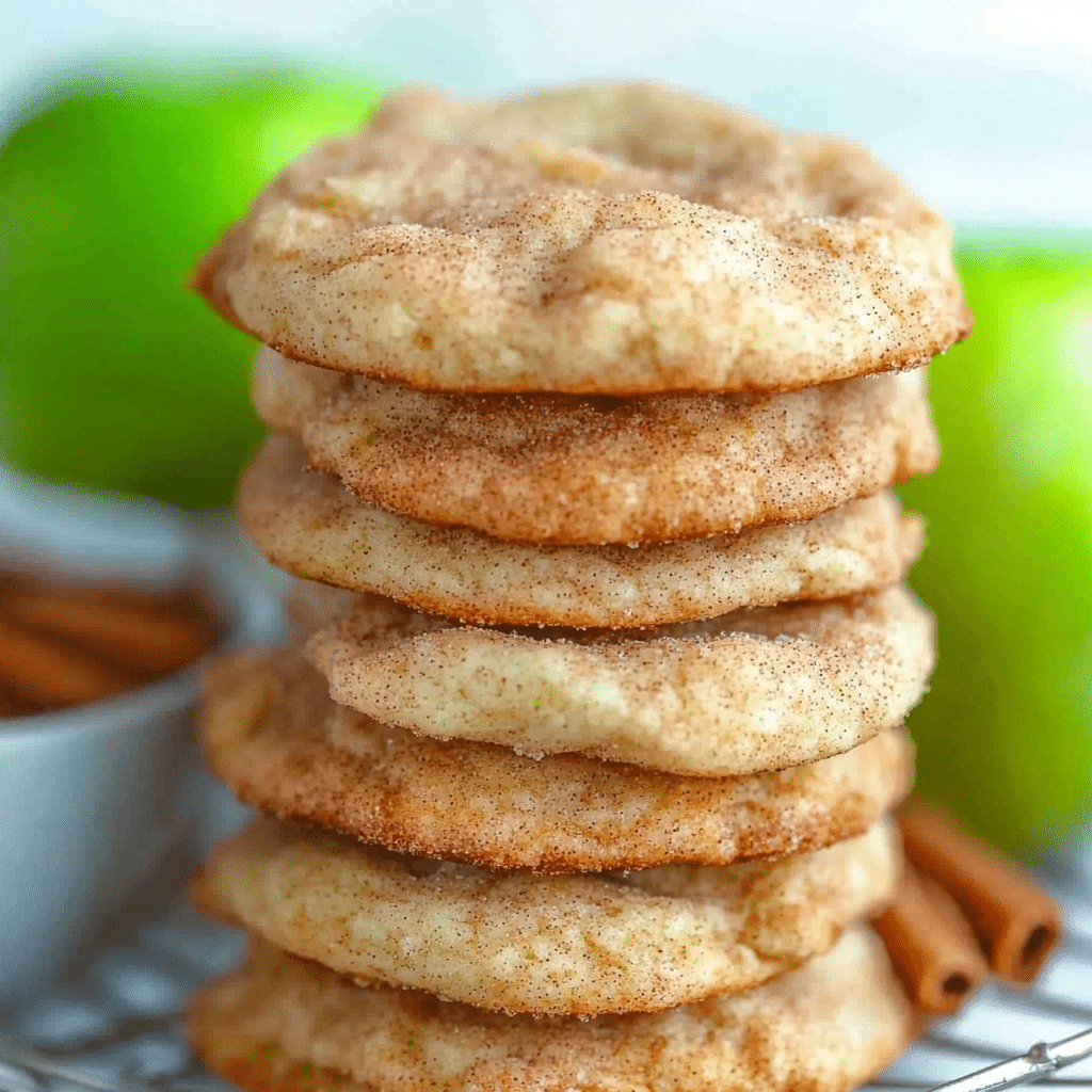 Apple Cinnamon Snickerdoodles