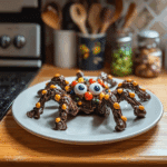 Chocolate Pretzel Tarantulas