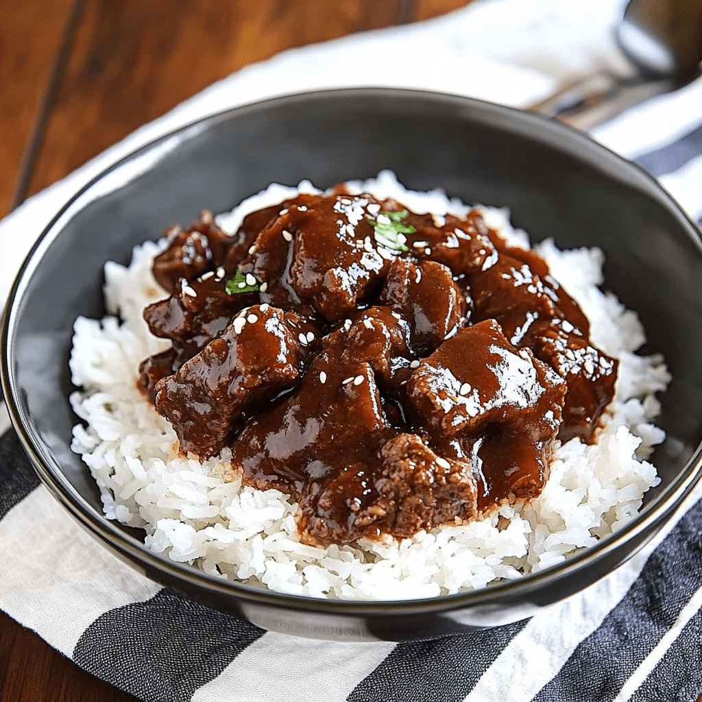 Slow Cooker Korean Beef