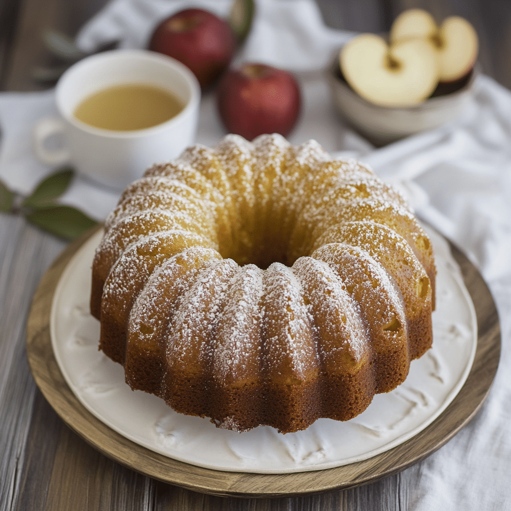 apple cider donut bundt cake