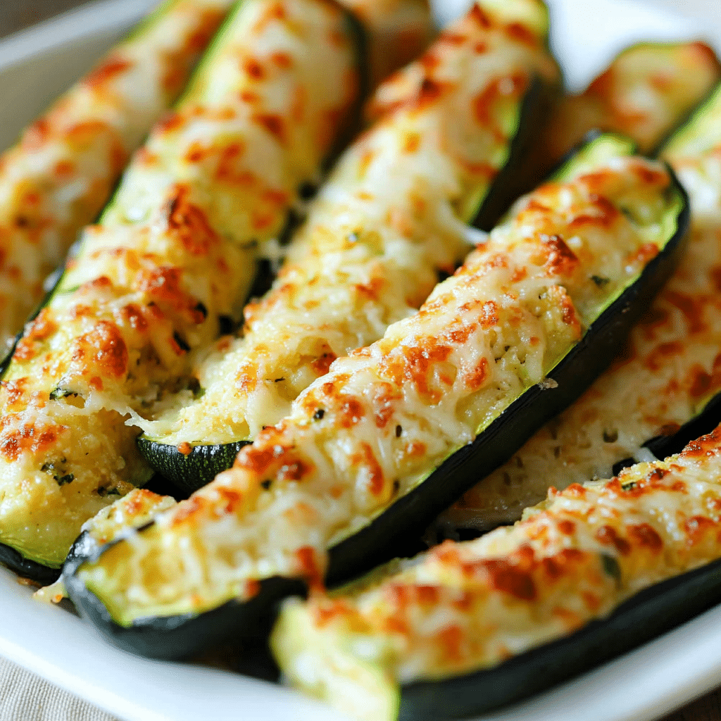 Parmesan Crusted Zucchini
