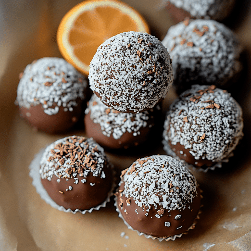 Orange Chocolate Truffles