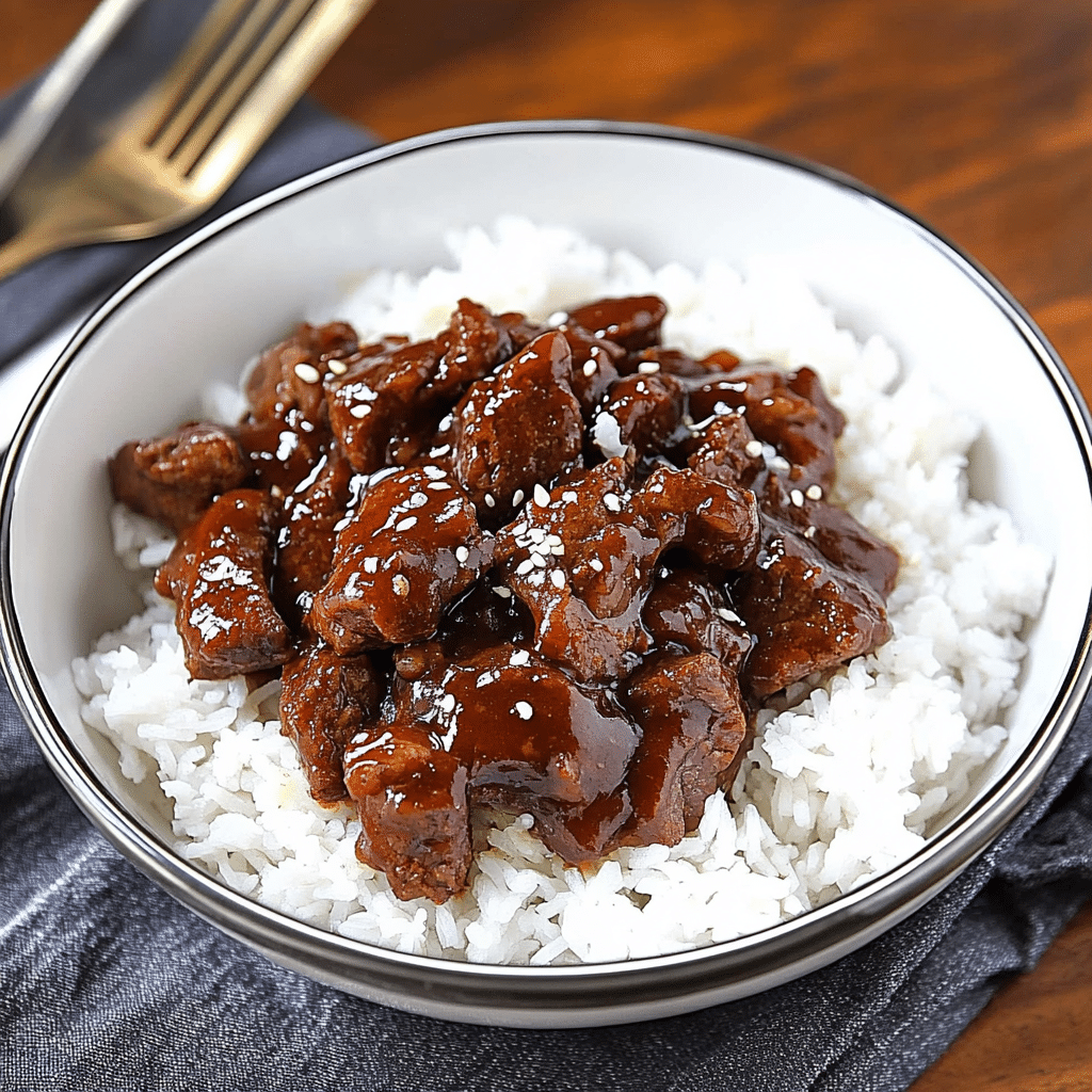 Slow Cooker Korean Beef