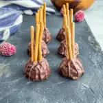 Chocolate Berry Broomsticks