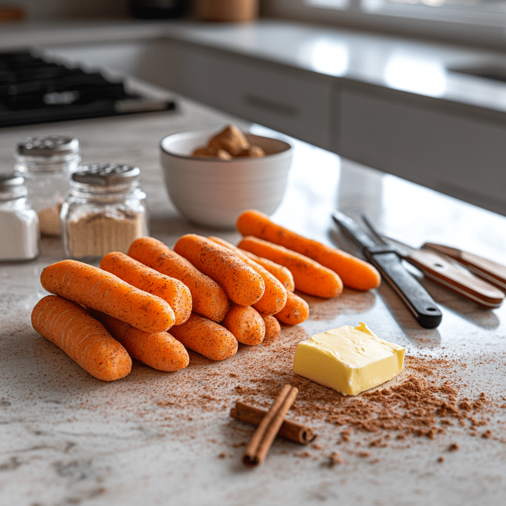 Maple Brown Sugar Glazed Carrots