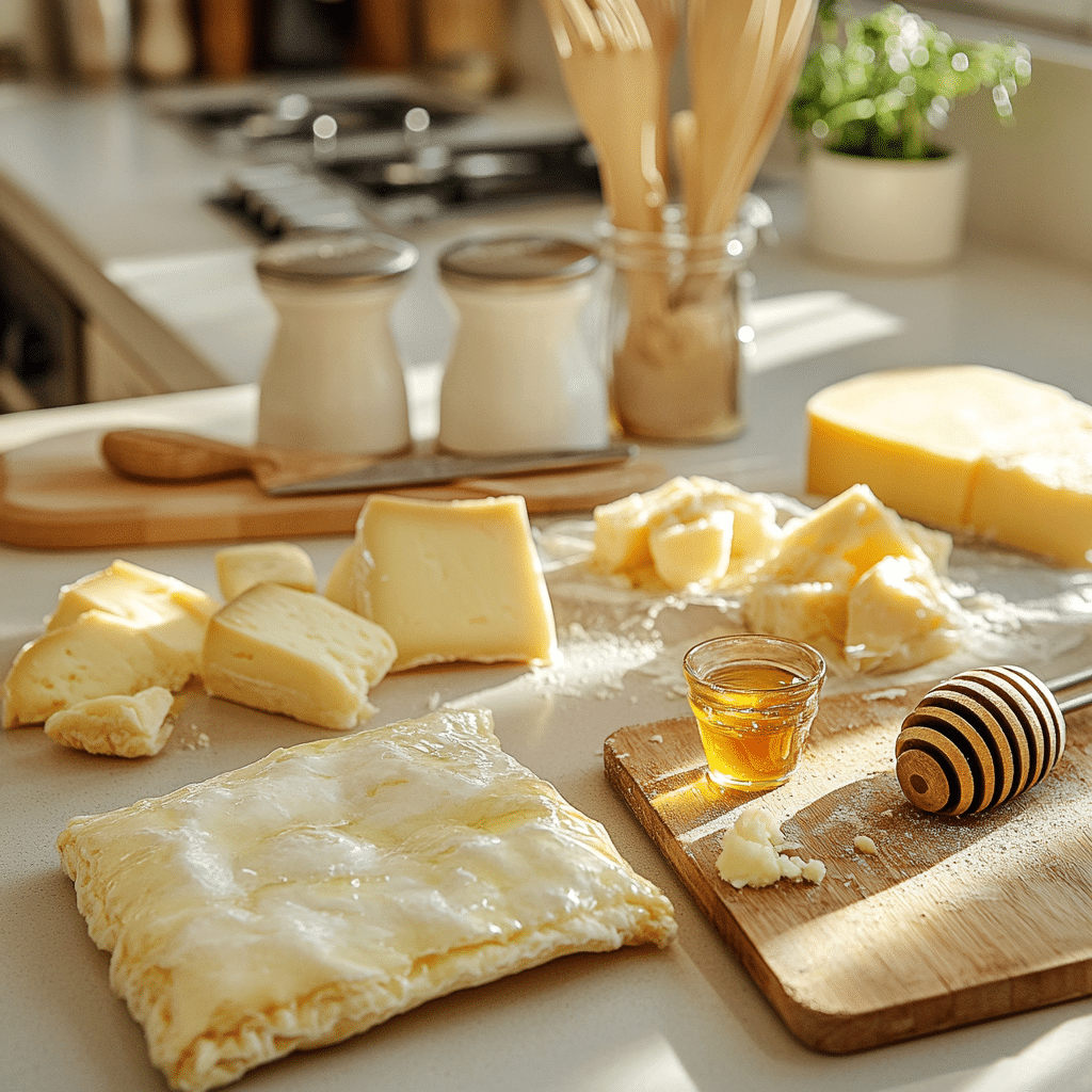 Goat Cheese and Honey Bites