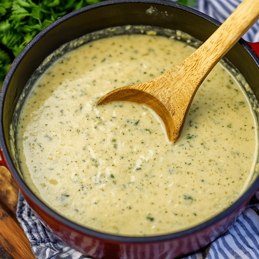creamy zucchini soup