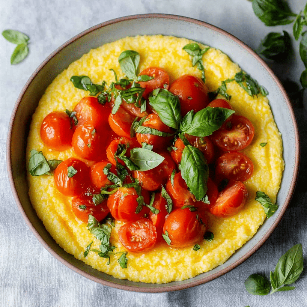 Herb and Tomato Polenta
