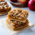 Salted Caramel Apple Pie Bars