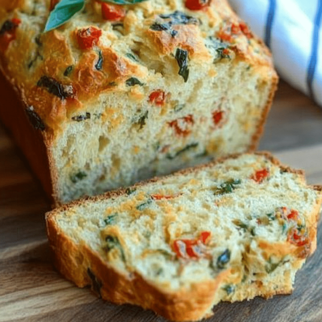 Savory Caprese Bread