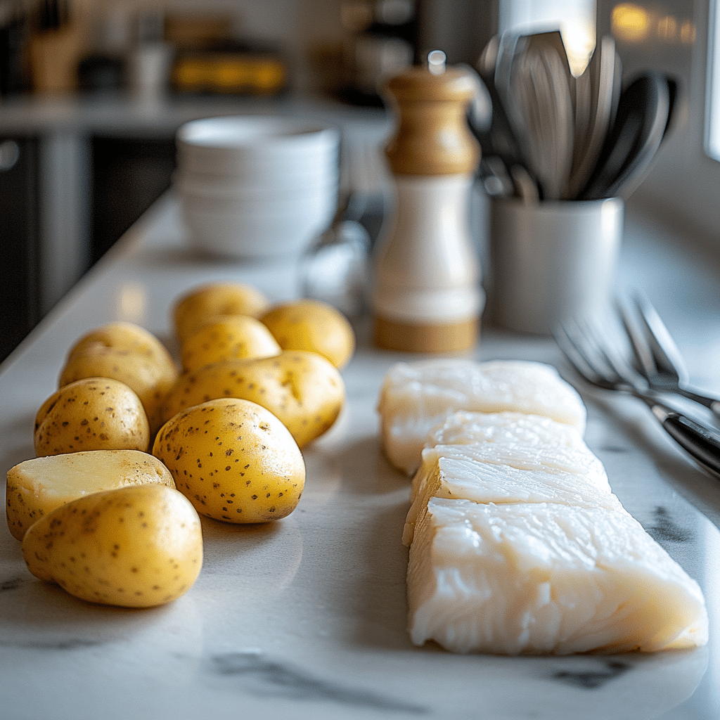 Creamy Baked Cod with Potatoes