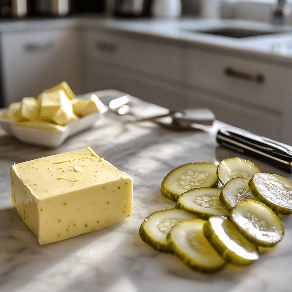Dill Pickle Grilled Cheese Sandwich