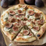 fig and prosciutto pizza