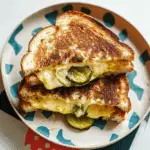 Dill Pickle Grilled Cheese Sandwich