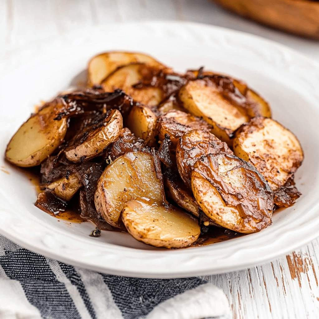 Slow Cooker Lipton Onion Potatoes