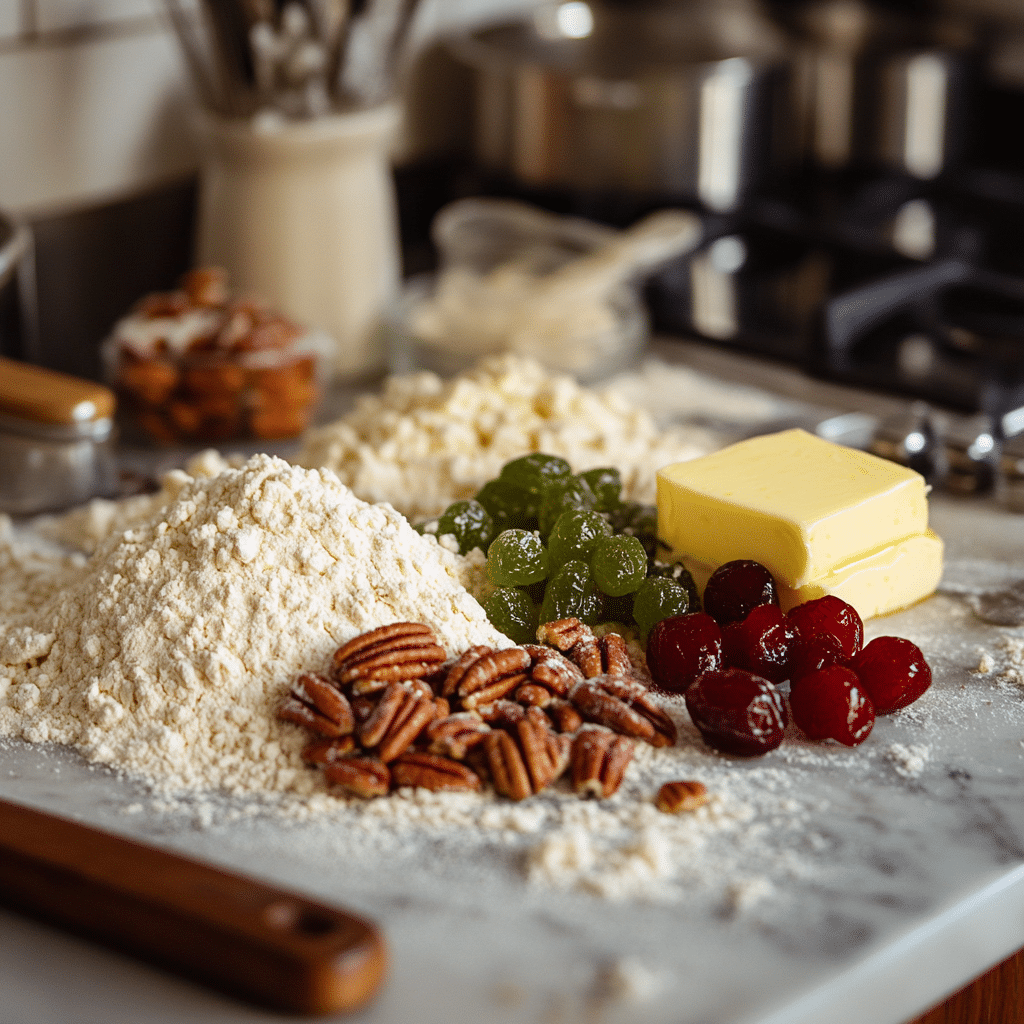 Old Fashioned Fruitcake Cookies