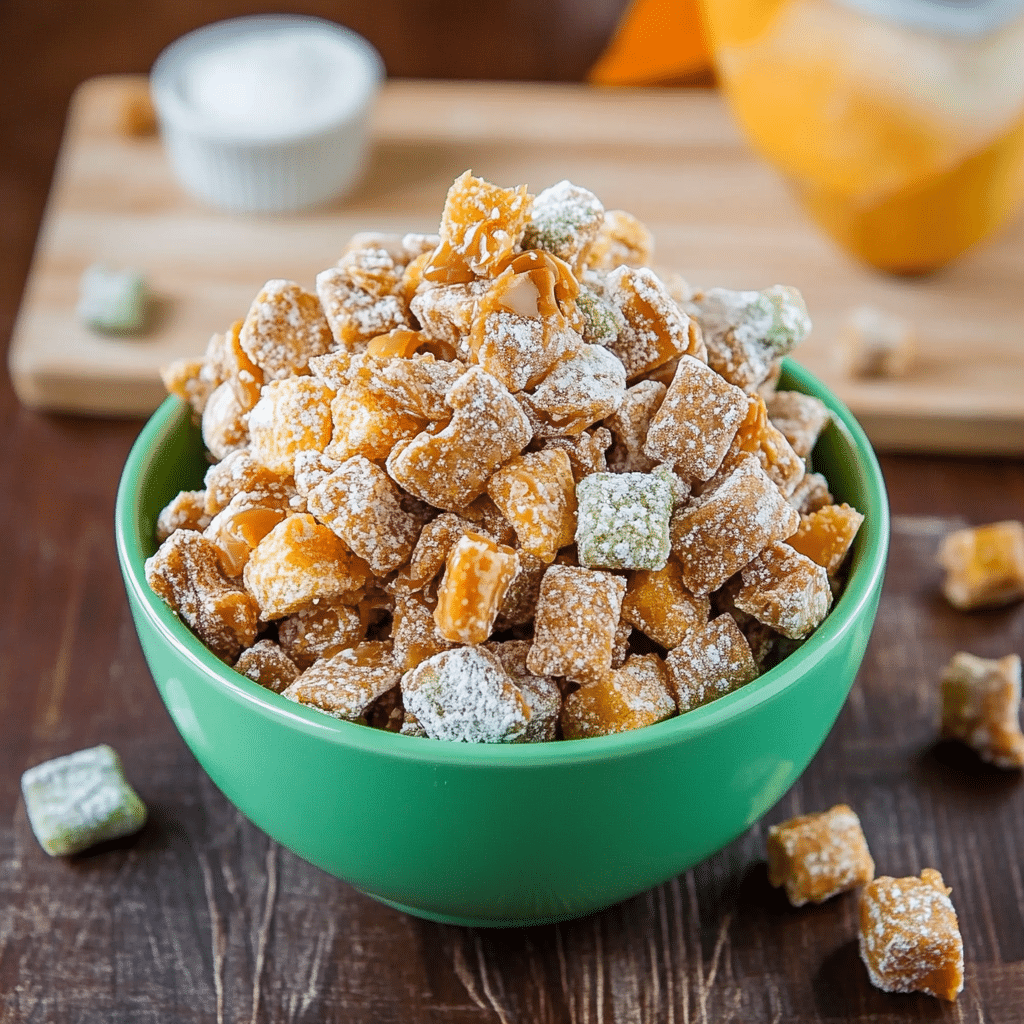 Caramel Apple Puppy Chow