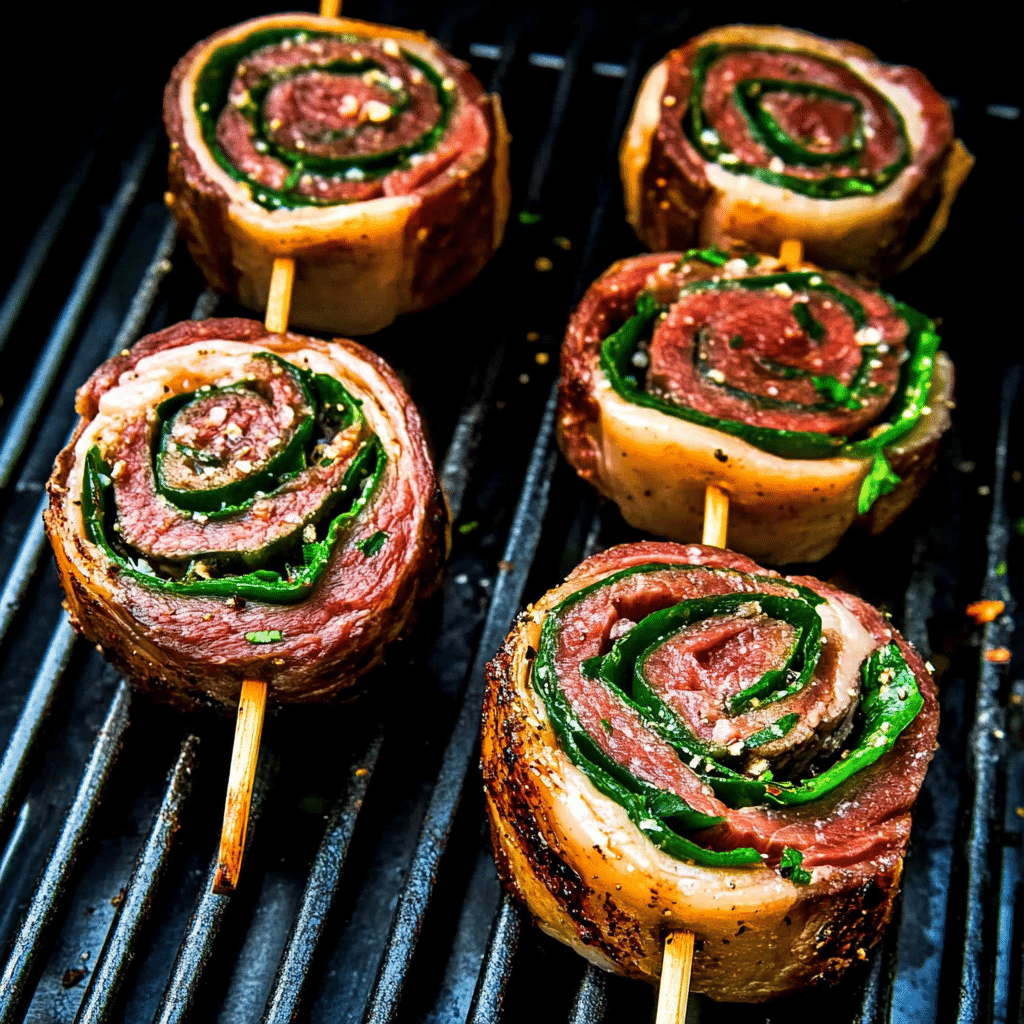 Flank Steak Pinwheels