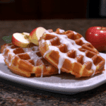 Mini Apple Fritter Waffle Donuts