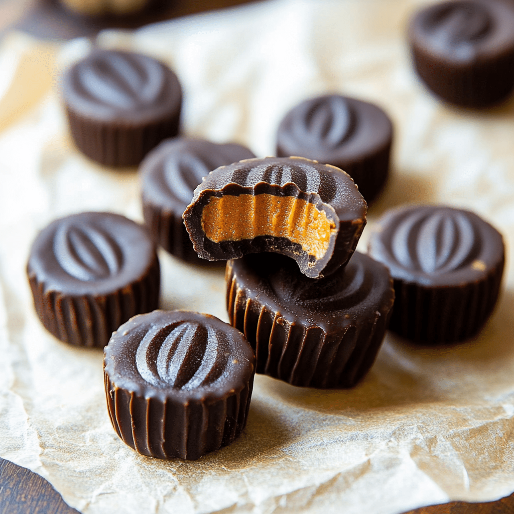 Chocolate Pumpkin Butter Cups