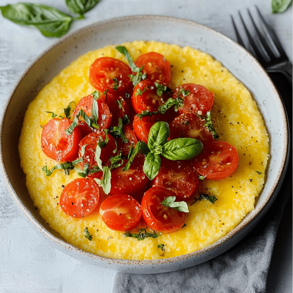 Herb and Tomato Polenta
