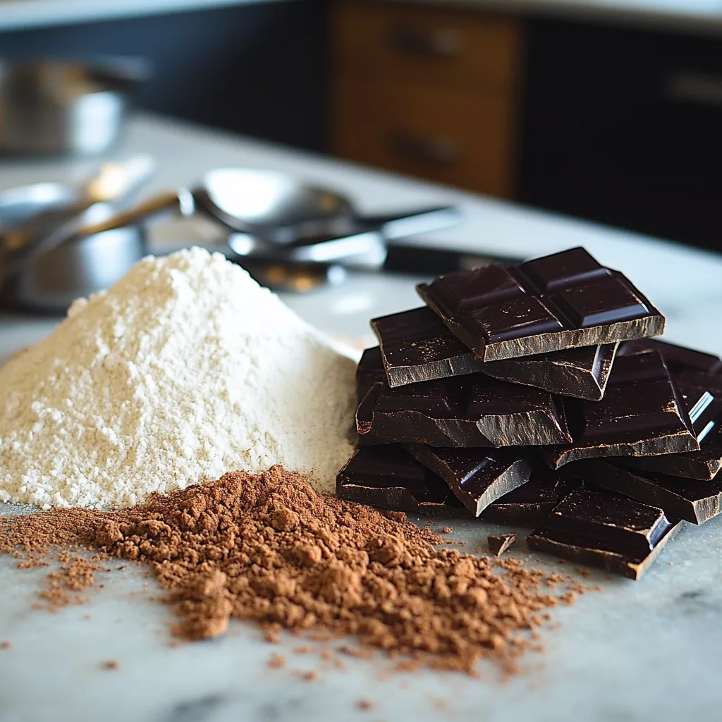Vegan Gingerbread Chocolate Tart