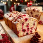 Cranberry Eggnog Bread