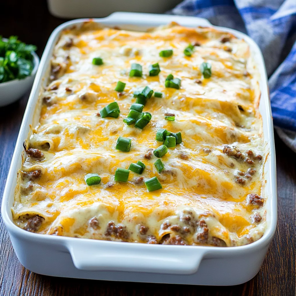 Southern Breakfast Enchiladas
