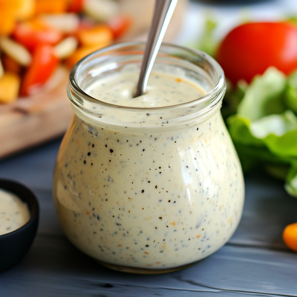 Classic Creamy Italian Salad Dressing
